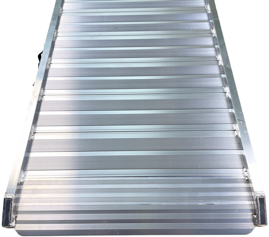 Alu Rampe 400kg 2130 x 500mm klappbar Nutzbreite 450mm MW Tools