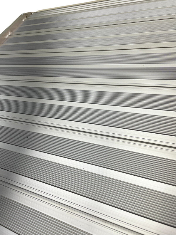 Alu Rampe 400kg 2130 x 500mm klappbar Nutzbreite 450mm MW Tools