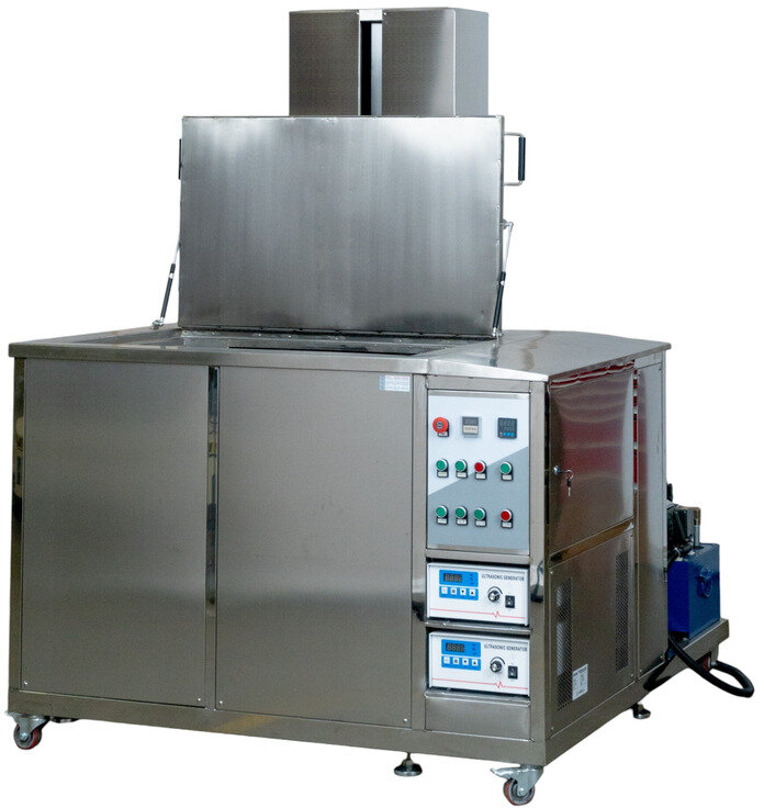 Ultralydrenser 360 l løft og filtrer industriell 24/7 drift 40 kHz MW Verktøy