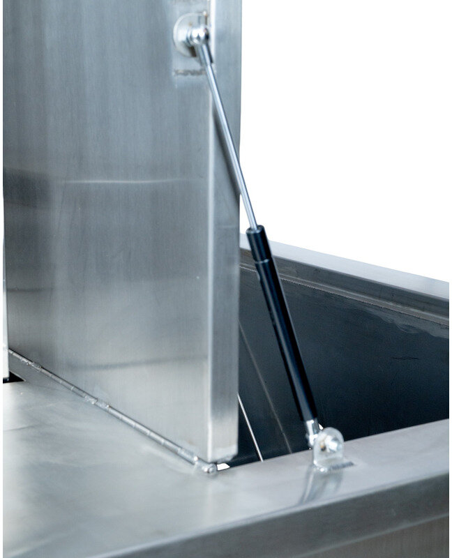 Ultralydrenser 360 l løft og filtrer industriell 24/7 drift 40 kHz MW Verktøy