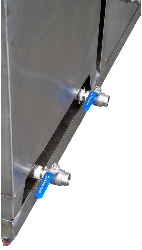 Ultralydrenser 360 l løft og filtrer industriell 24/7 drift 40 kHz MW Verktøy