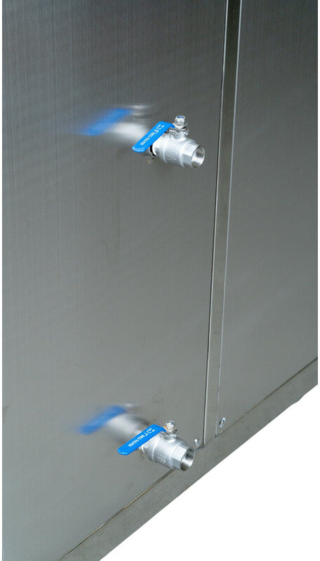 Ultralydrenser 360 l løft og filtrer industriell 24/7 drift 40 kHz MW Verktøy