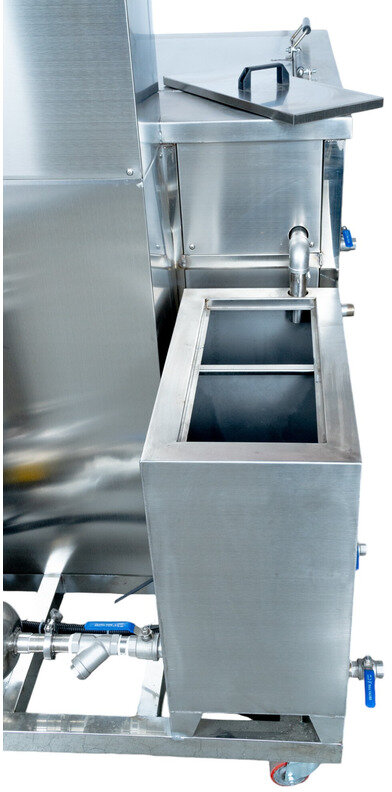 Ultralydrenser 360 l løft og filtrer industriell 24/7 drift 40 kHz MW Verktøy