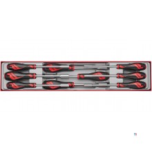 TTX skrutrekkersett med 6-kantede piper 5-13 mm 9 deler Teng Tools