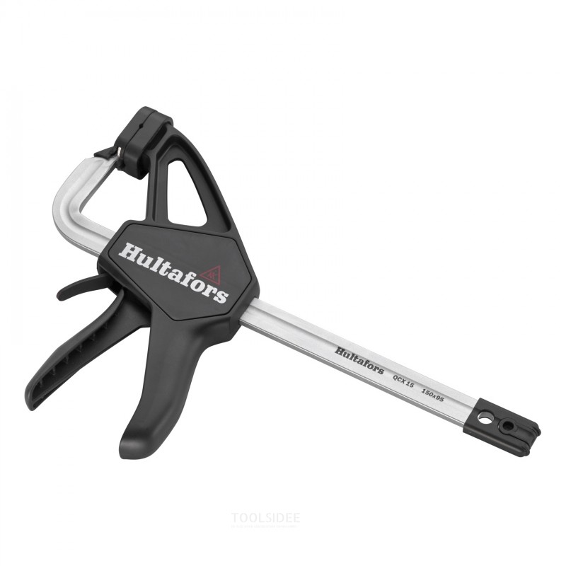 Hultafors QCX 15 Limklemme sort - med hurtigudløser