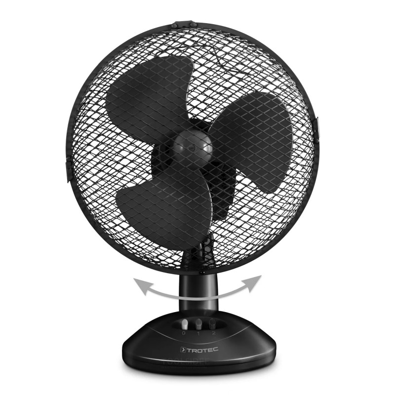 Trotec TVE 8 Tischventilator Schwarz Trotec TVE 8 Tischventilator Schwarz