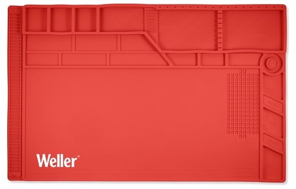 Weller måtte, stort loddearbejde, 21,6x13,8 tommer