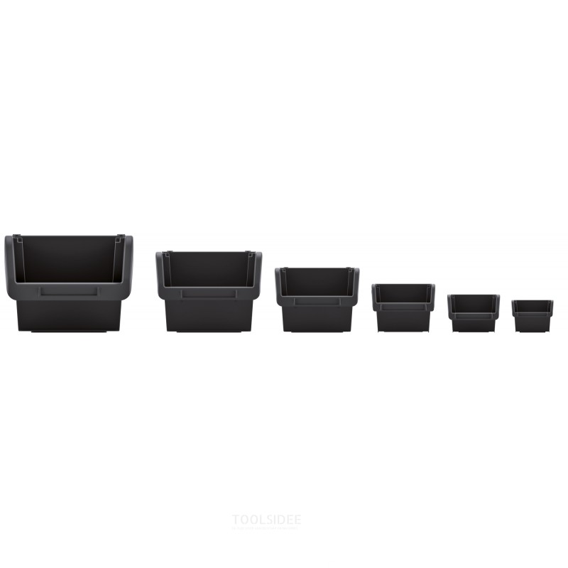 Kistenberg Stablekassevogn 12 Sort 115x80x60mm Kistenberg Stablekassevogn 12 Sort 115x80x60mm