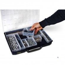 Raaco sortimentsboks CarryLite 80 5x10 15 beholdere Raaco sortimentsboks CarryLite 80 5x10 15 beholdere