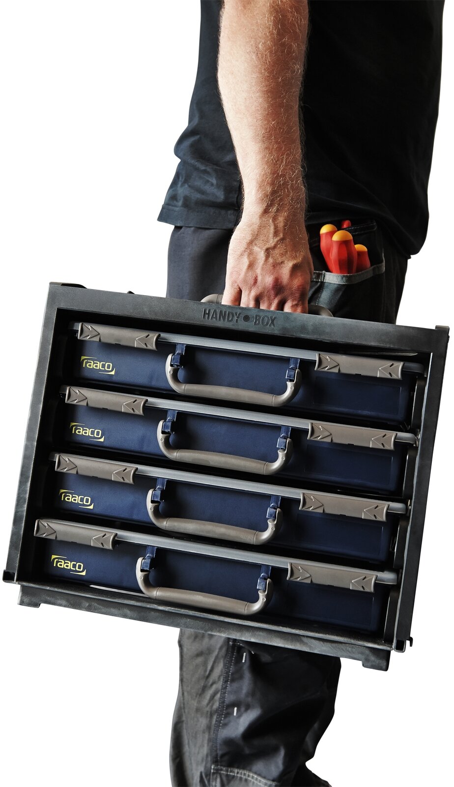 Raaco Sortimentskasten Handy Box 55 leer