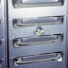 Raaco opbevaringskasser 2 vægpaneler med 48 kasser Raaco opbevaringskasser 2 vægpaneler med 48 kasser