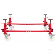 Karosseriewagen 900 kg 4 Auflagepunkte MW Tools