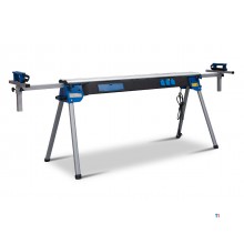 Klappbarer Arbeitstisch / Rollenbahn - 2400 mm Holzkraft Klappbarer Arbeitstisch / Rollenbahn - 2400 mm Holzkraft