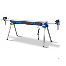 Klappbarer Arbeitstisch / Rollenbahn - 2400 mm Holzkraft Klappbarer Arbeitstisch / Rollenbahn - 2400 mm Holzkraft