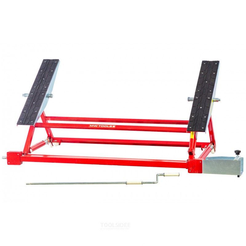 Liikuteltava mekaaninen autonostin 1,5T 550mm MW Tools