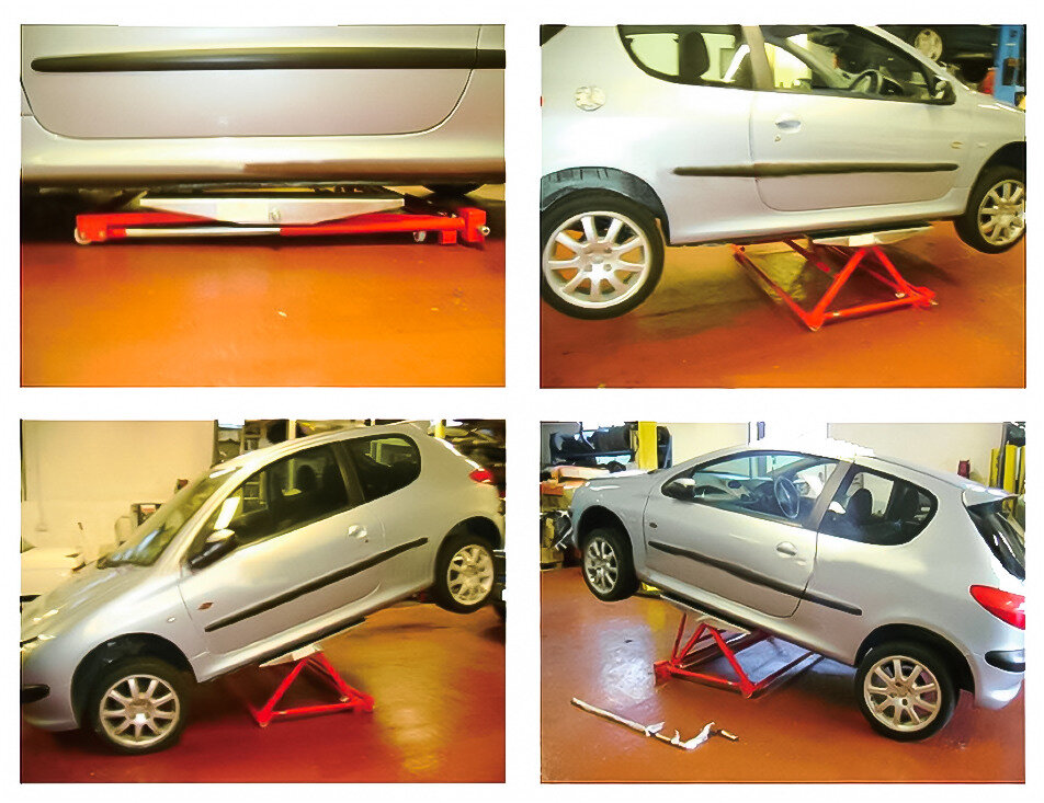 Mobil mekanisk bilheis 1,5T 550mm MW Tools