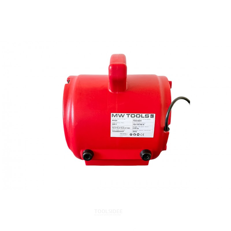 Gulvventilator Ø335 mm 125W MW Værktøj