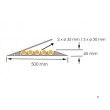 Kabelbrug rubber MW Tools