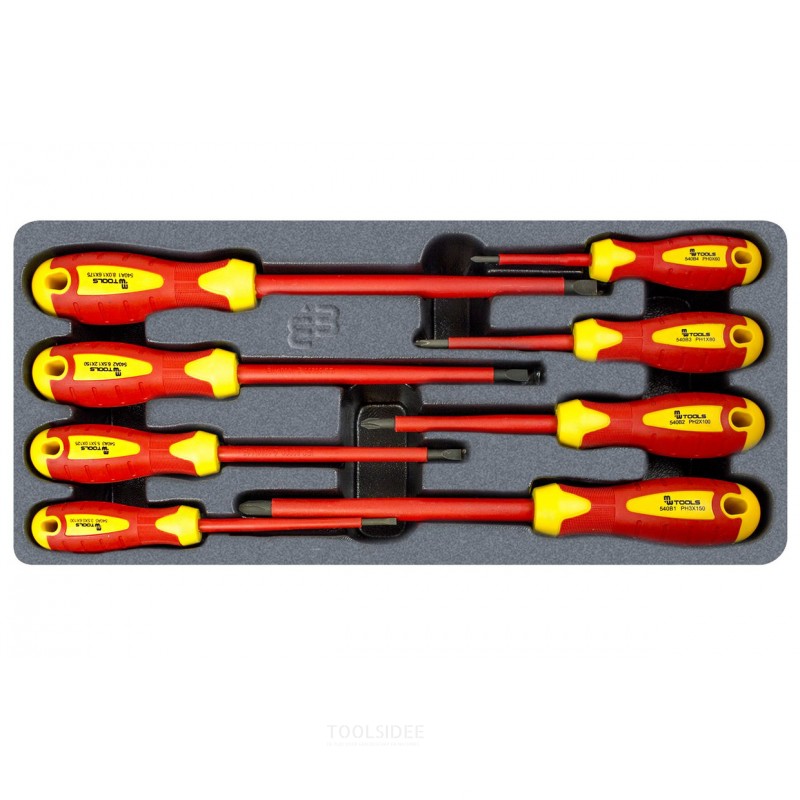 Eristetty ruuvimeisselisarja, litteä ja PH MW Tools