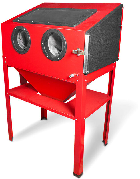 PACK-blæseskab 220 L med 25 kg glasperler og 25 kg brun korund MW Tools PACK-blæseskab 220 L med 25 kg glasperler og 25 kg brun korund MW Tools