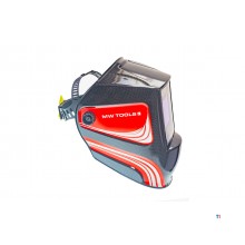Automatisk professionel svejsehjelm - Stort visningsvindue 100 x 67 mm MW Tools