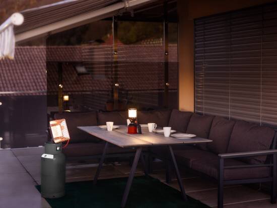 Rothenberger Gas-Heizstrahler Eco, Piezo-Zündung