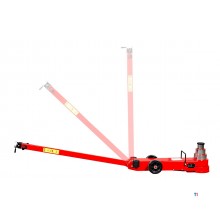 Hydropneumatisk rulledonkraft med en kapacitet på 60 tons, 3-trins MW Tools