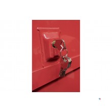 Metalopbevaringskasse 445 l MW Tools