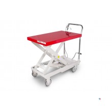 Hydraulic scissor lift table on wheels 500 kg MW Tools