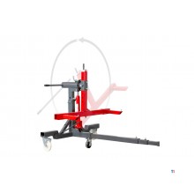 Kantelbrug carrosserie 360° 2 t mobiel wielen 200 mm MW Tools
