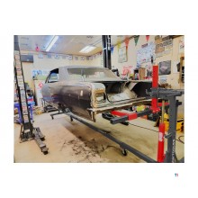 Kantelbrug carrosserie 360° 2 t mobiel wielen 200 mm MW Tools