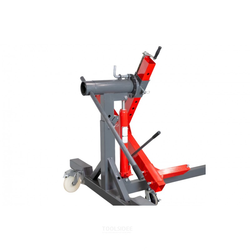 Vipbar brokonstruktion 360° 2 t mobile hjul 200 mm MW Tools