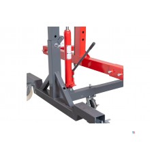 Kantelbrug carrosserie 360° 2 t mobiel wielen 200 mm MW Tools