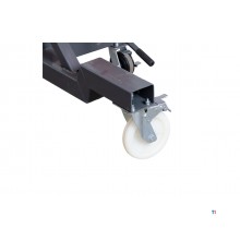 Kantelbrug carrosserie 360° 2 t mobiel wielen 200 mm MW Tools