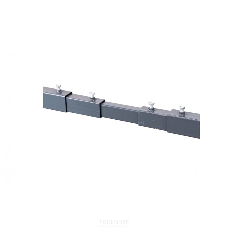 Vipbar brokonstruktion 360° 2 t mobile hjul 200 mm MW Tools