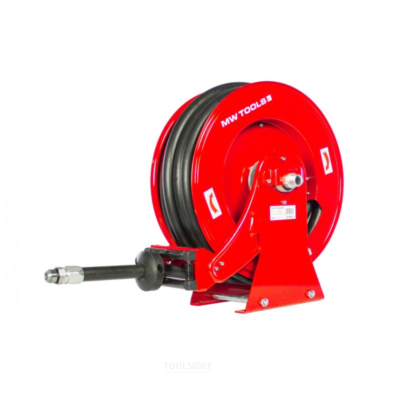 Dieselkela 15 m Ø 3/4 20 bar Jauhemaalattua terästä pumppusarjalla 230 V MW Tools