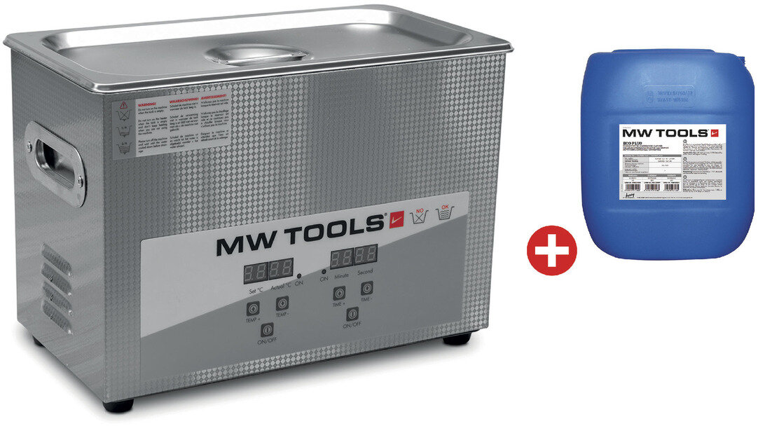 Pakke ultralydsrenser UCC004 + ECOPLUS5 MW Værktøj Pakke ultralydsrenser UCC004 + ECOPLUS5 MW Værktøj