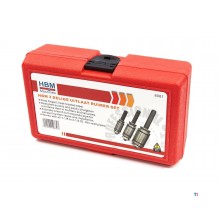 Hbm 3-delt udstødningsbredere sæt