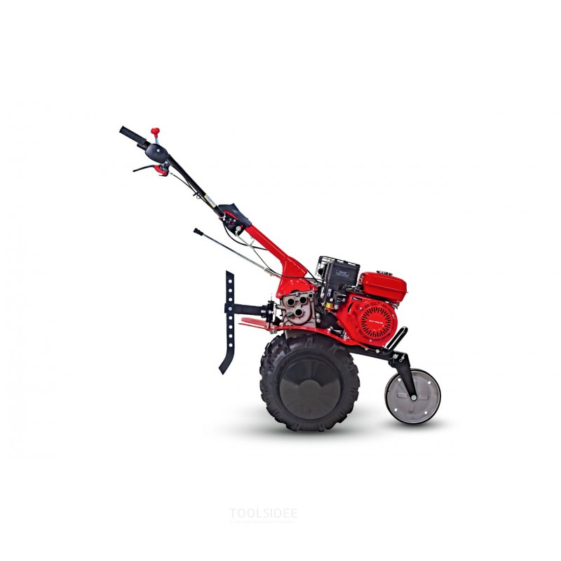 7 hk 75 cm remtræksmotor med ror + hjulsæt MW Tools