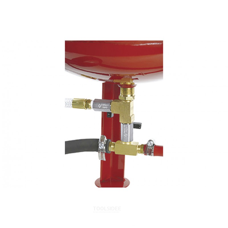 Mobil blæsegryde + sodablæsningssæt + 2 poser SO25 blæsemedie MW Tools Mobil blæsegryde + sodablæsningssæt + 2 poser SO25 blæsemedie MW Tools