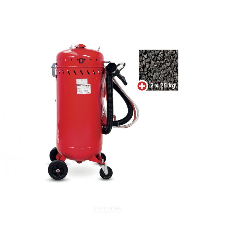 Mobil sprængtank 106 liter + 2 poser sprængmateriale SBLM050 MW Værktøj