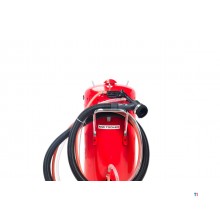 Mobiler Strahltank 106 Liter + 2 Säcke Strahlmittel SBLM050 MW Tools