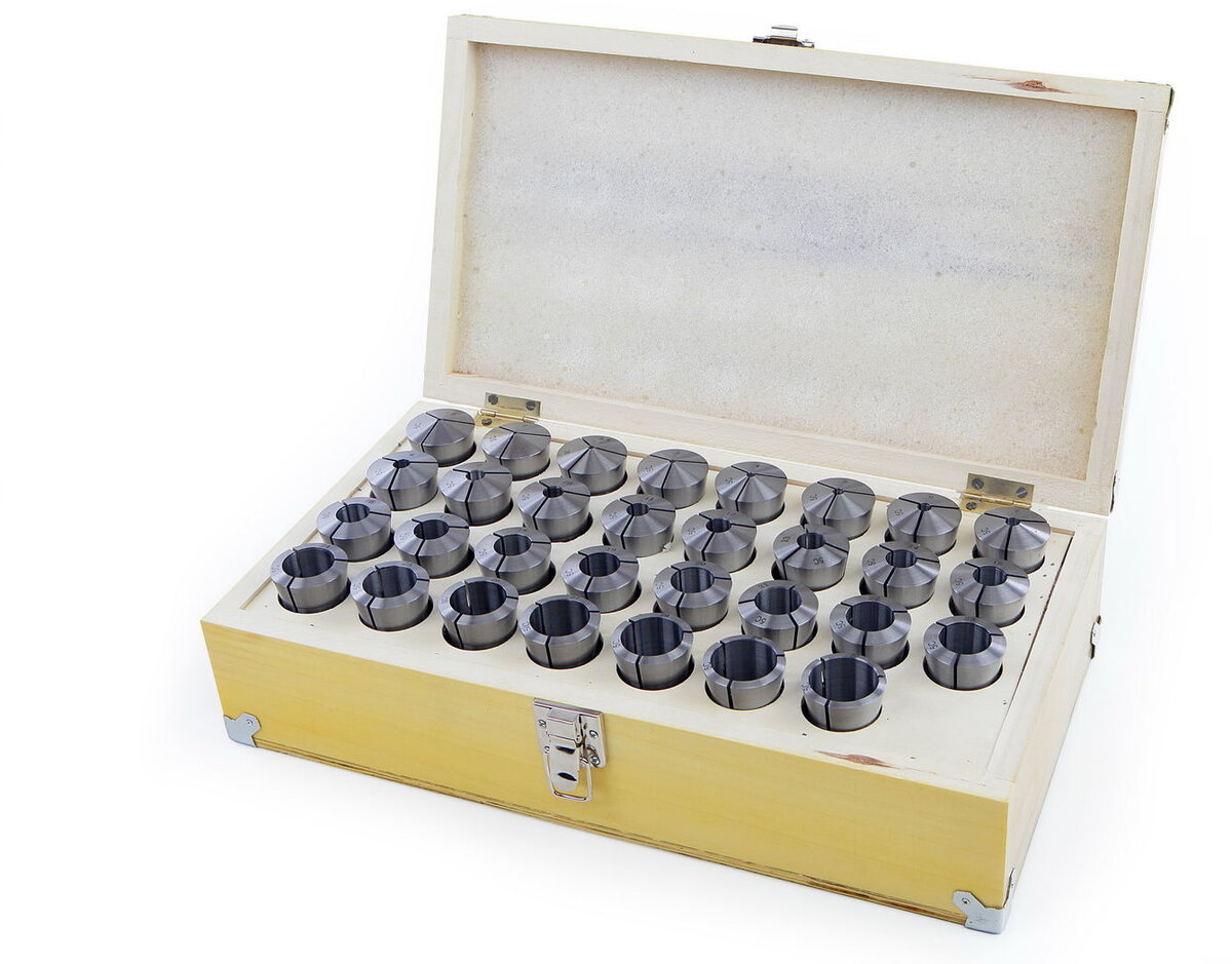 HBM 29 Stykke C 5 Halvmåler Collet Set