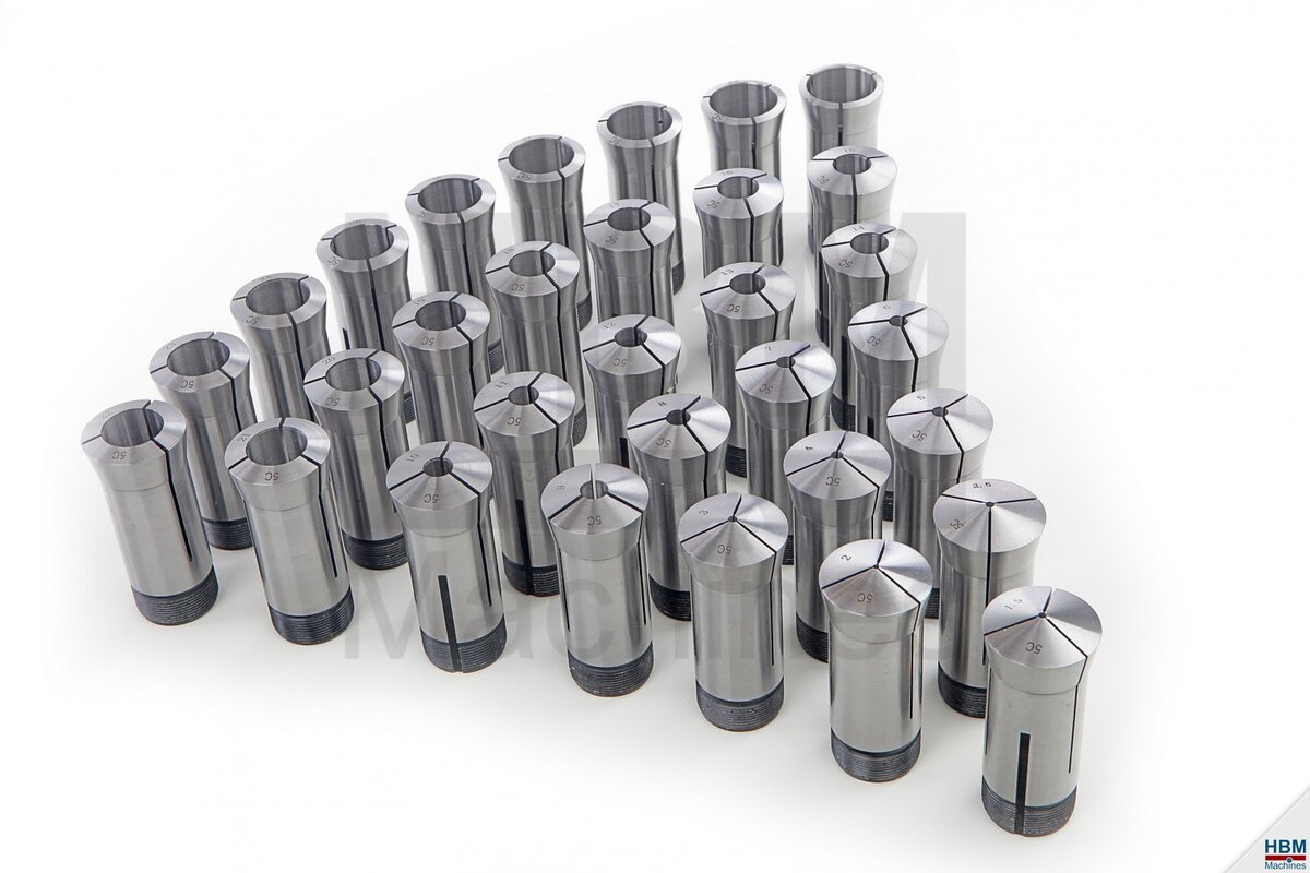 HBM 29 Stykke C 5 Halvmåler Collet Set