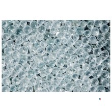 PACK Strahlkabine 415 L mit 25 kg Glasperlen und 25 kg Braunkorund MW Tools