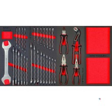 PRACO STARTER 212-teiliger Werkzeugwagen gefüllt mit MW Tools