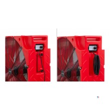 Mobil ventilator PE Ø915mm 270W 230V MW Værktøj Mobil ventilator PE Ø915mm 270W 230V MW Værktøj