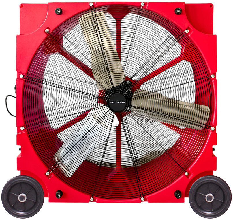 Mobil ventilator PE Ø915mm 270W 230V MW Værktøj Mobil ventilator PE Ø915mm 270W 230V MW Værktøj
