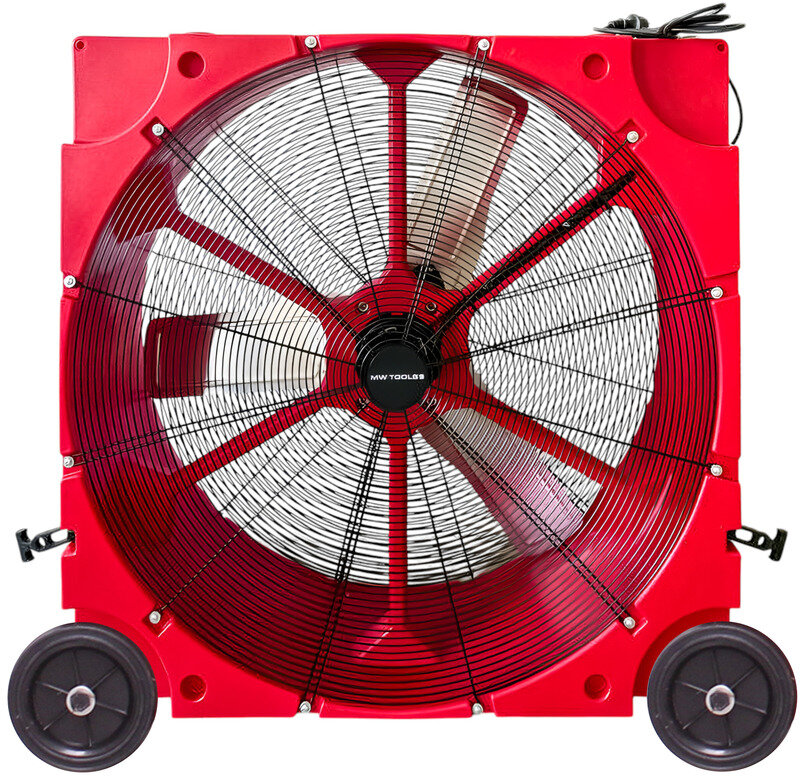 Mobil ventilator PE Ø915mm 270W 230V MW Værktøj Mobil ventilator PE Ø915mm 270W 230V MW Værktøj