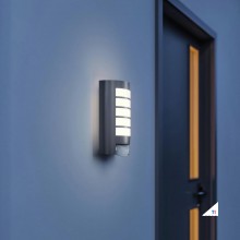 Steinel Design Sensor utendørslampe L 12 antrasitt Steinel Design Sensor utendørslampe L 12 antrasitt
